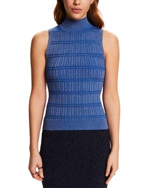 Esprit 113ee1i303 Pullover Jumper - Blue