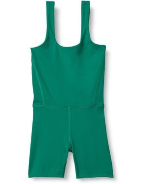 Amazon Essentials Active Maillot Formflex con Pantalones Cortos - Verde