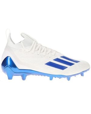 adidas Mens Adizero Primeknit Football Trainers Shoes - White, White, 10 - Blue