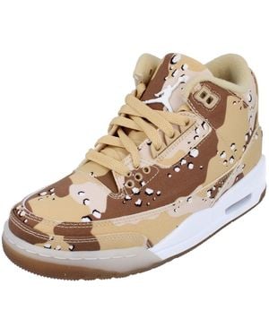 Nike Air Jordan 3 Retro Tex Desert Camo Shoes - Black