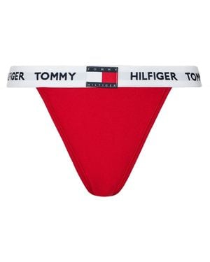 Tommy Hilfiger Tanga Bikini - Rood