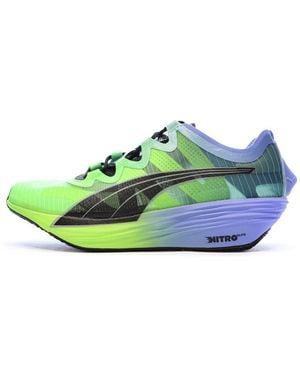 PUMA Running Shoes Blue/green Fast-fwd