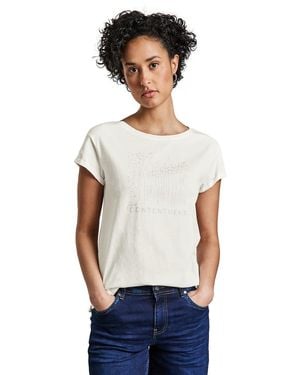 Street One T-Shirt mit Print - Weiß