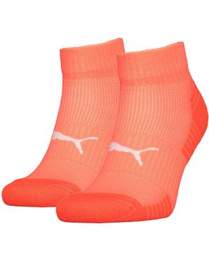 PUMA Quarter Sokken - Oranje
