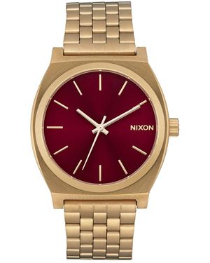 Nixon 's Analogue Japanese Quartz Movement Watch A045-5098-00 - Pink