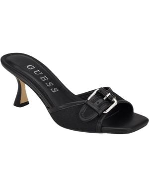 Guess Dista Heeled Sandal - Black