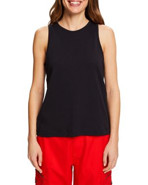 Esprit 044ee1k354 T-shirt - Black