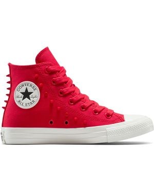 Converse A15506c Chuck Taylor All Star Spikes Trainers - Red