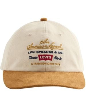 Levi's Relaxed Dad Graphic Cap - Natural