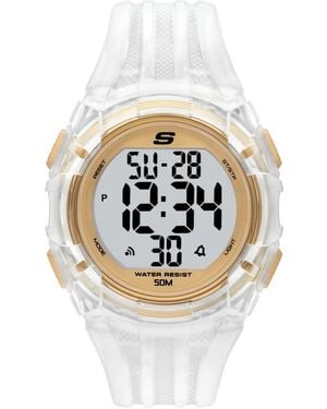 Skechers Digital Uhr mit Polyurethan Armband SR1175 - Mettallic