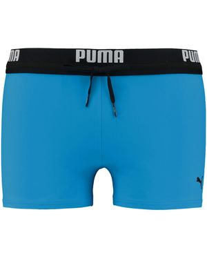 PUMA S Logo Swimming Swim Trunks - Blau