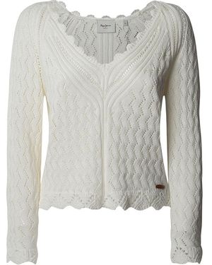 Pepe Jeans Olya Sweater Knitwear - Grijs