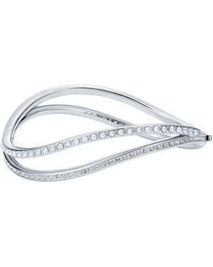Ted Baker Wavie Jewelled Wave Hinged Bangle Bracelet For - Multicolour