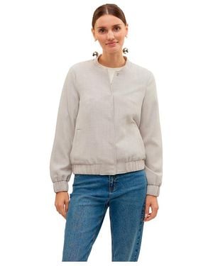 Vero Moda Female Blousonjacke VMCASSIDY Bomberjacke - Grau