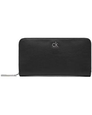 Calvin Klein Portafogli LV04F1034G - Donna - Nero