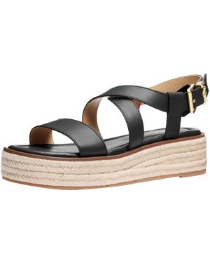Michael Kors Lynn Espadrille Sandale - Schwarz