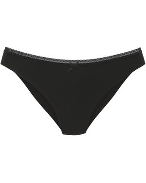 S.oliver Slip in Schwarz aus weichem Microtouchmaterial