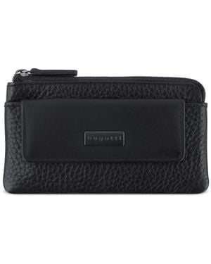 Bugatti Sina Portachiavi con 2 portachiavi in pelle - Nero