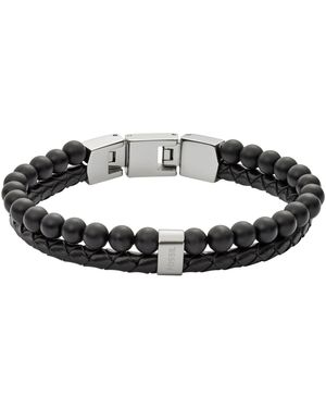 Fossil Bracciale Da Uomo - Nero