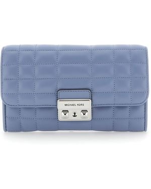 Michael Kors LG WLLT ON CHN XBODY - Azul