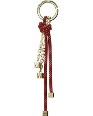 Michael Kors Speckled Cord Charm Key Chain - Black