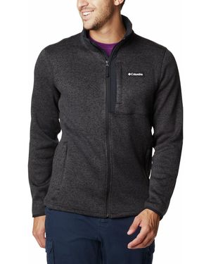 Columbia Big & Tall Sweater Weather Full Zip - Nero