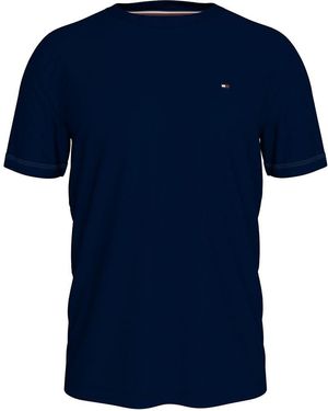 Tommy Hilfiger Stretch Slim Fit Tee Mw0mw10800 Blue