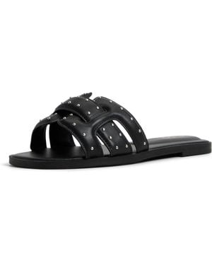 ALDO Elenaa Flat Sandals - Black