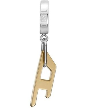 DIESEL All-gender Stainless Steel Earring - Metallic
