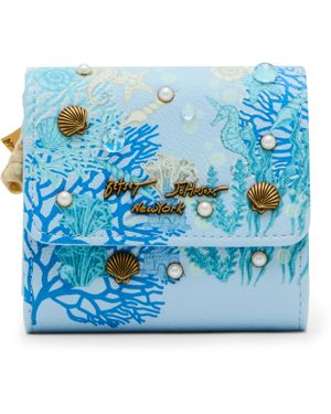 Betsey Johnson Make Waves Wallet - Blue