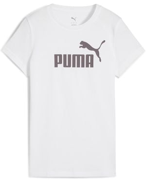 PUMA Ess No. 1 Logo Tee - Wit