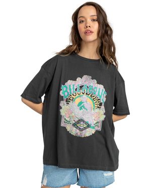 Billabong T-Shirt iche Corte Warm Waves - Multicolore