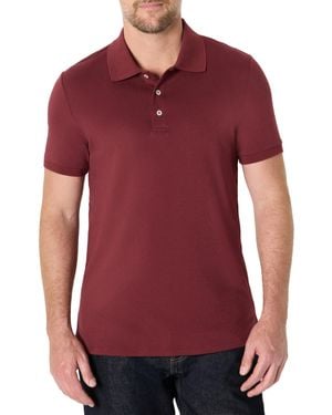 Amazon Essentials Polo en Interlock - Rouge