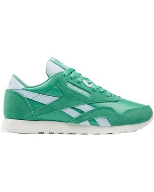 Reebok Classic Nylon Trainer - Green