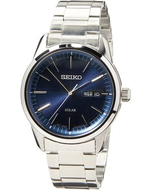 Seiko Orologio Analogico Quarzo Uomo con Cinturino in Acciaio Inox SNE525P1 - Grigio