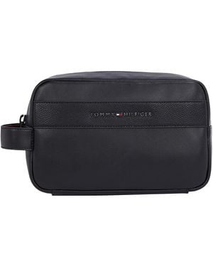 Tommy Hilfiger TH Corp Washbag Black - Noir