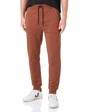 HUGO Doak212 Jersey Trousers - Red