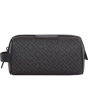 Tommy Hilfiger Clutch th monogram med washbag schwarz