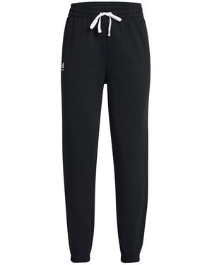 Under Armour Ua Rival Terry Jogger Joggingbroek Voor - Zwart