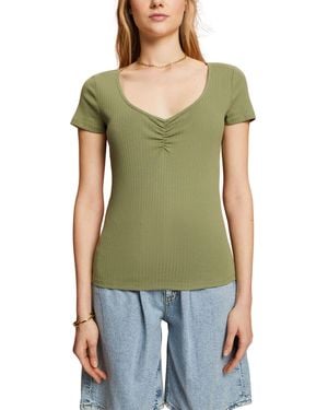 Esprit Edc By 063cc1k302 T-shirt - Groen