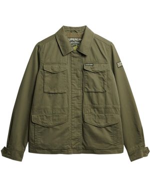 Superdry M65 Military-Jacke Schnittlauchgrün 38