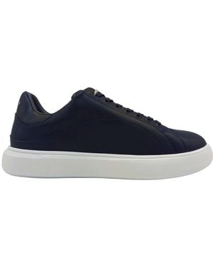Trussardi Scarpe da Uomo 77A00537 Sneakers Platform Casual comode Sportive Blu