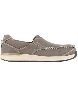 Rockport Work Langdon Safety Toe Casual Work Slip-on - Gray