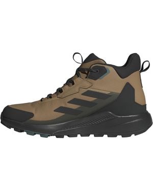 adidas Terrex Anylander Mid Rain.rdy Hiking Shoes - Brown