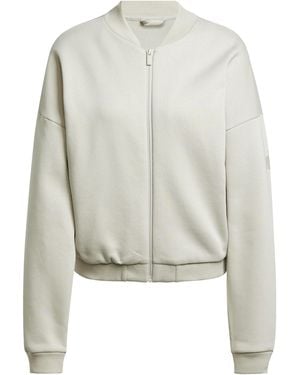 adidas Essentials Contemporary Logo Bomber Jacket - Grey