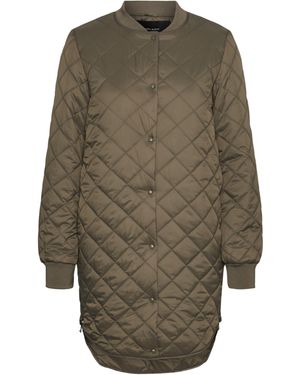 Vero Moda Vmhayle 3/4 Jacket Noos Coat - Brown
