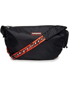 Superdry Damon Side Messenger Bag 02a One Size - Black