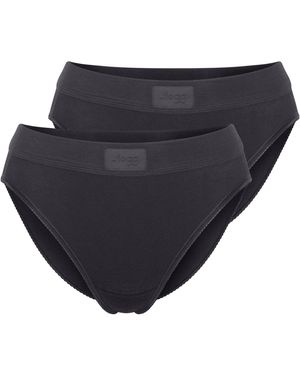 Sloggi Double Comfort T Tai 2p Black - Blue