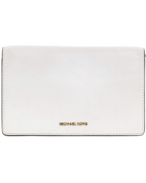 Michael Kors MD Flap CHN XBODY - Bianco