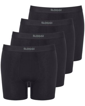 Sloggi Long Short/Pant - 4er - Blau
